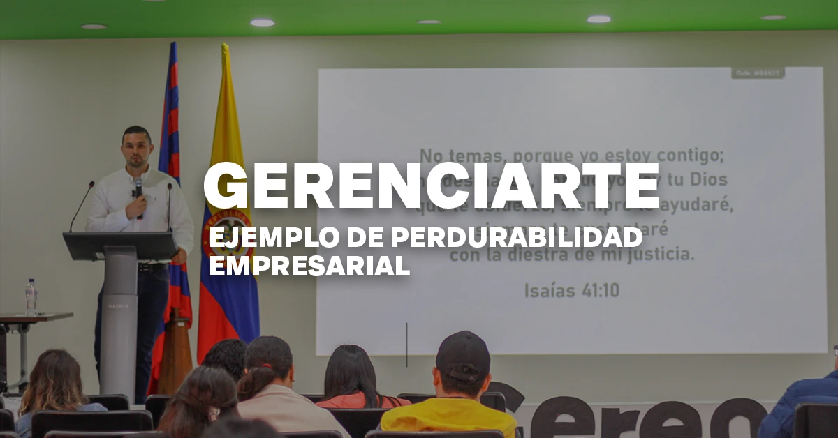 título blog Gerenciarte, la conferencia de Lácteos en UNICAUCA